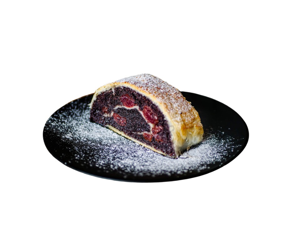 Makovo-višňová štrúdľa